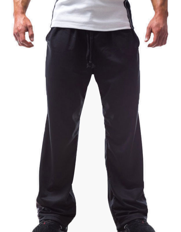 MNX Gym Pants Classic by MNX SPORTSWEAR (colour: black / grey)