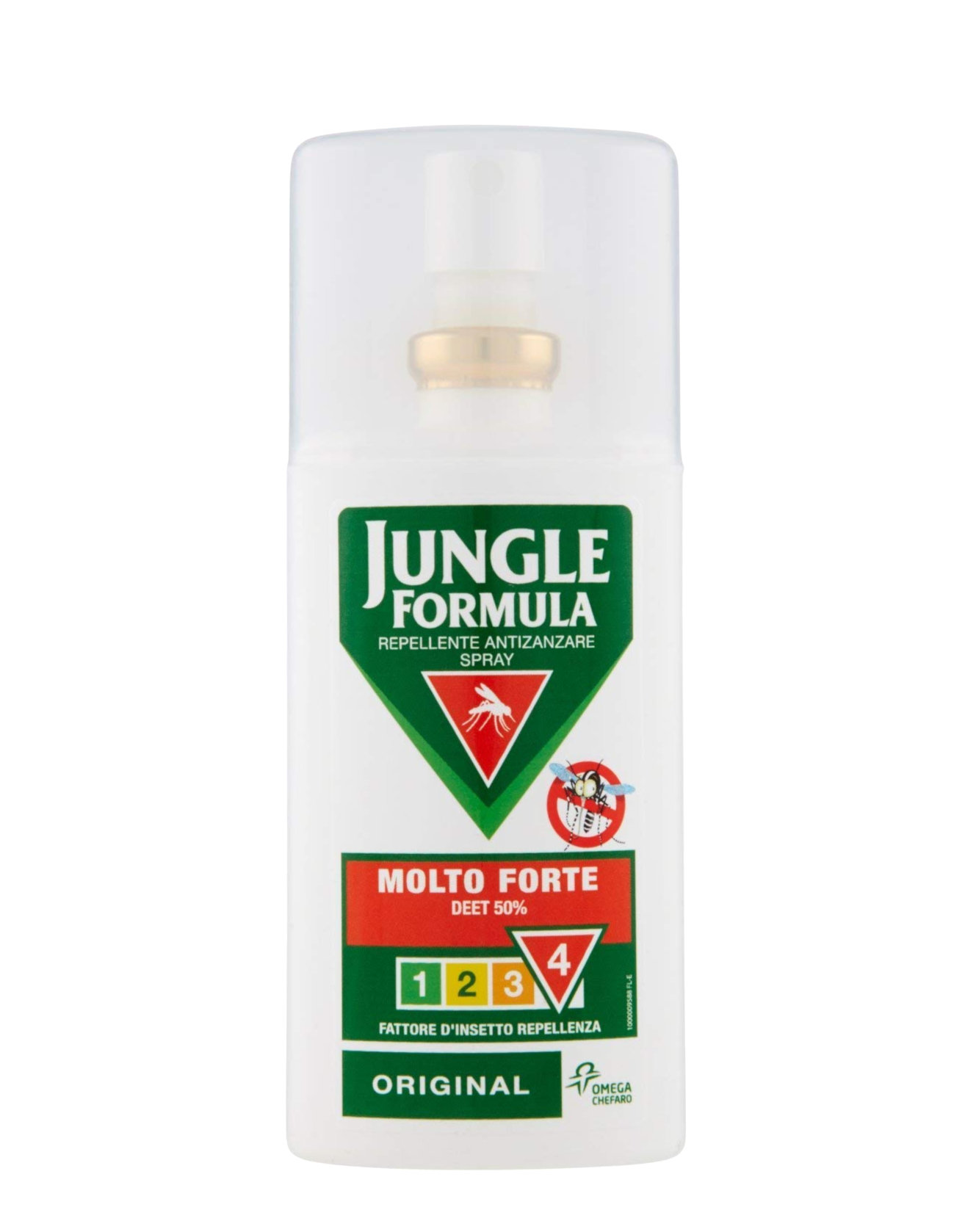 Jungle Formula Molto Forte Spray Original Repellente Antizanzara 75 ml -  Farmavola