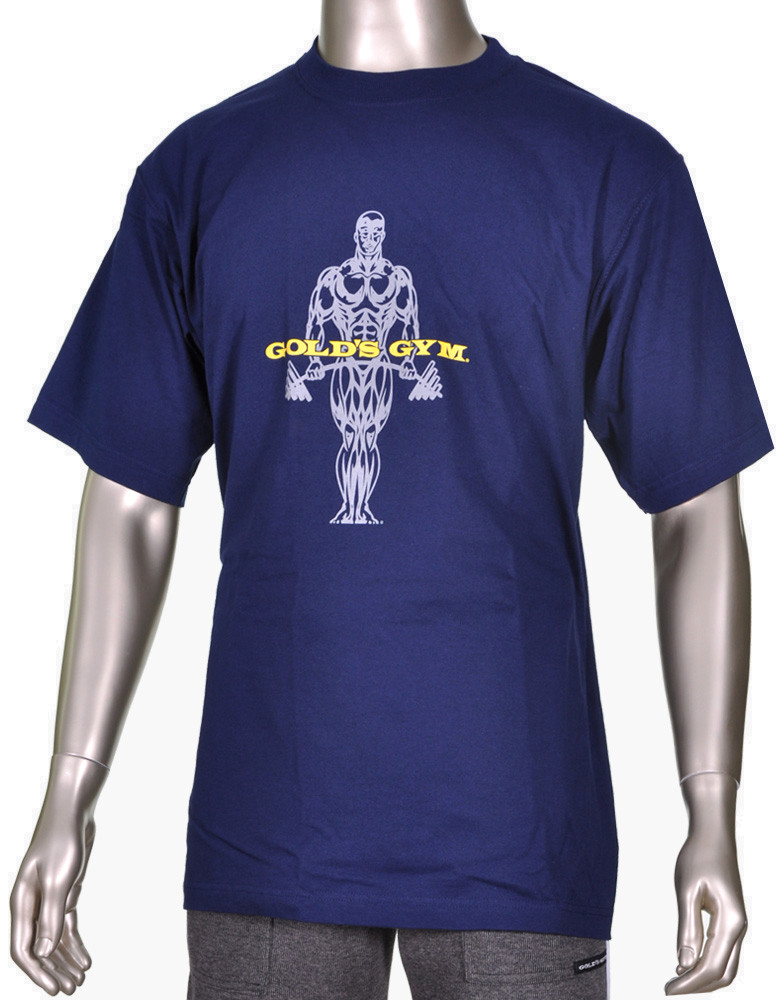 Venice T-Shirt by GOLD'S GYM (colour: blue)
