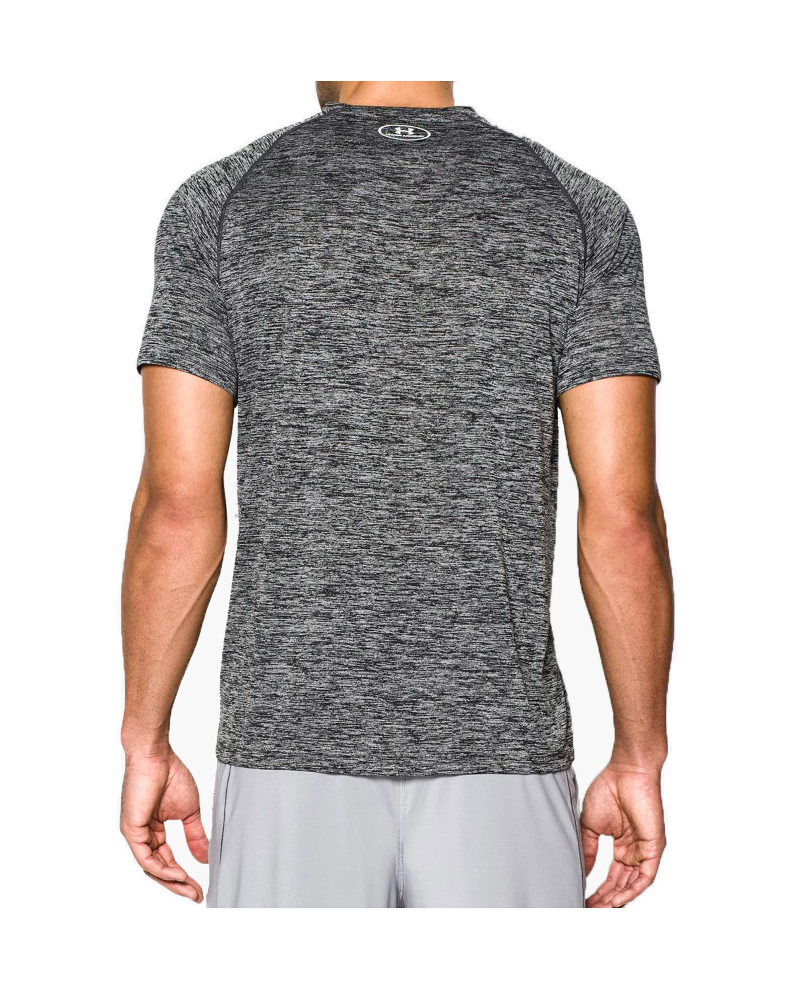 Men's UA Tech Short Sleeve T-Shirt by UNDER ARMOUR (colour: black twist)