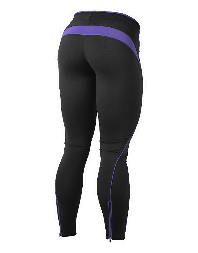 Fitness Long Tights by BETTER BODIES (colour: black / violet)