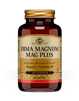 Dima Magnum Mag Plus 100 comprimés - SOLGAR