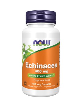 Echinacea 400mg 100 capsules - NOW FOODS