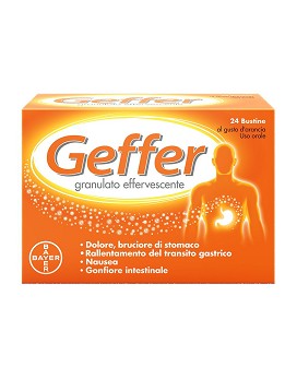 Geffer Granulato Effervescente Gusto Arancia 24 bustine - GEFFER