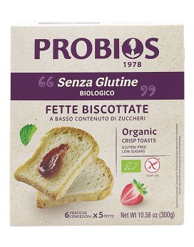 Organic Crisp Toasts with Sunflower Oil 300 grams - PROBIOS