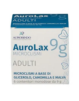 AuroLax Microclismi 6 Flaschen von 9 Gramm - AUROBINDO