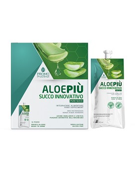 Aloe Più+ Puro Succo 10 packets of 50 ml - PROMOPHARMA