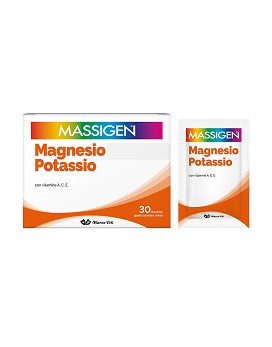 Magnesio e Potassio 24 + 6 sachets de 6 grammes - MASSIGEN