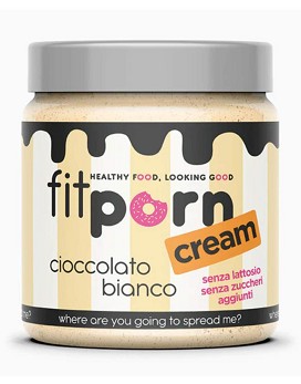 Crema Proteica al Cioccolato Bianco Senza Lattosio 200 g - FITPORN