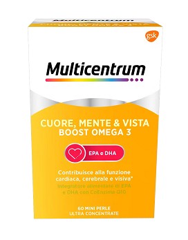Cuore, Mente e Vista - Boost Omega 3 60 capsule - MULTICENTRUM