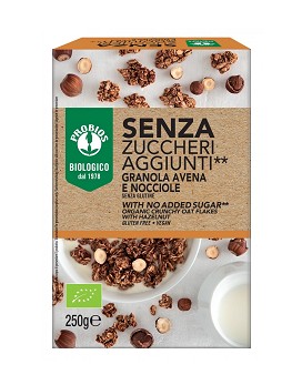 Granola di Avena e Nocciole Senza Zuccheri Aggiunti 250 g - PROBIOS