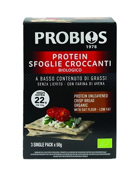 Protein Sfoglie Croccanti 3x50 g - PROBIOS