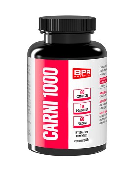 Carni 1000 60 comprimidos - BPR NUTRITION