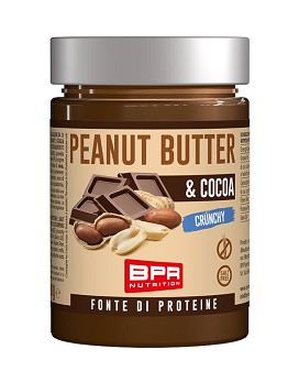 Peanut Butter and Cocoa Crunchy 300 g - BPR NUTRITION