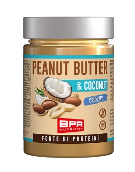 Peanut Butter and Coconut Crunchy 280 g - BPR NUTRITION