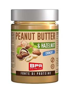 Peanut Butter and Hazelnut Crunchy 280 g - BPR NUTRITION