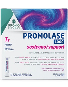 Promolase 1000 Sostegno 20 stick da 1 g - PROMOPHARMA