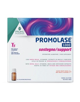 Promolase 1000 Sostegno 10 10 ml vials - PROMOPHARMA