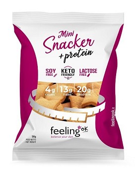 Mini Snackers Natural +protein 50 g - FEELINGOK