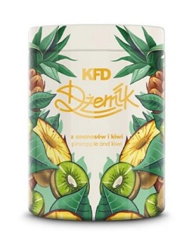 Dzemtk - Confettura Low Carb Ananas e Kiwi 1000 grams - KFD