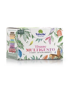 Tisane Mini Multigusto Bio 22 filtri - 11 Gusti - VALVERBE