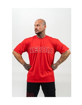 Loose T-shirt Legacy Man Red - NEBBIA