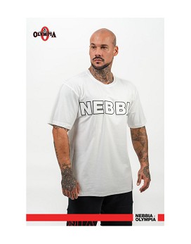 Loose T-shirt Legacy Man White - NEBBIA