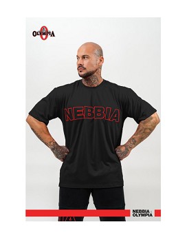 Loose T-shirt Legacy Man Black - NEBBIA