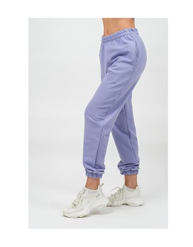 Oversized Joggers With Pockets Gym Time Woman Light Purple - NEBBIA