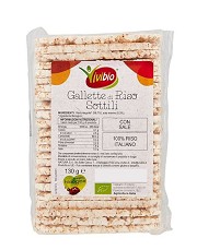 Gallette di Riso Integrale con Grano Saraceno by Vivibio, 130 grams 