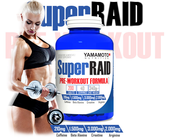 Yamamoto Nutrition - Super Raid - IAFSTORE.COM